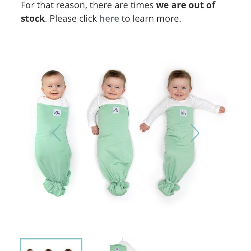 Ollie swaddle